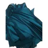 Dark blue silk women's silk scarf 2026 new style with silk scarf buttons Item Picture